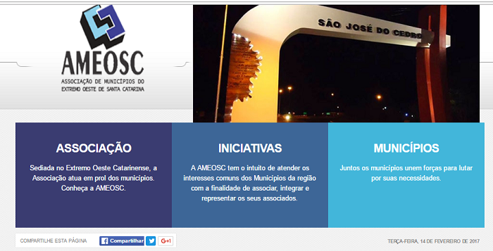 You are currently viewing AMEOSC fica em primeiro lugar em Ranking de acesso aos Portais das Associações de Municípios do Estado de Santa Catarina