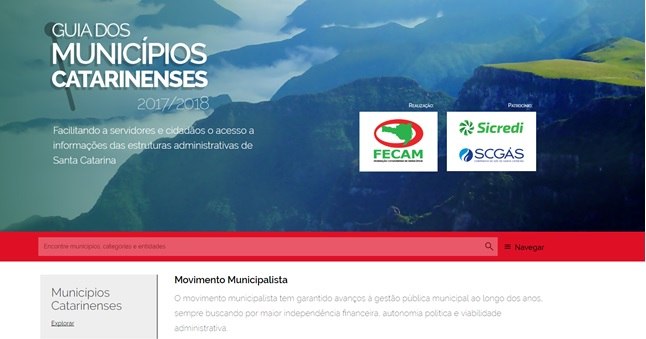 You are currently viewing FECAM atualiza versão on-line do Guia dos Municípios com informações de órgãos públicos estaduais e nacionais