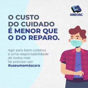 Read more about the article NOTA OFICIAL: Ameosc pede colaboração da comunidade na prevenção ao Covid-19 para evitar medidas restritivas ao comércio