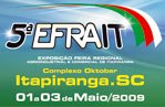 Read more about the article Participe da Efrait 2009 em Itapiranga, de 01 a 03 de maio