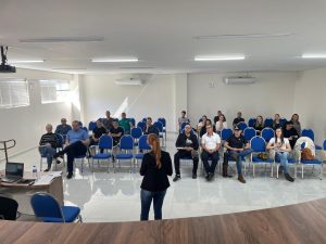 Read more about the article O Colegiado do Movimento Econômico da Ameosc – MOVEC, realizou na tarde desta quinta-feira, 18, a primeira reunião do ano